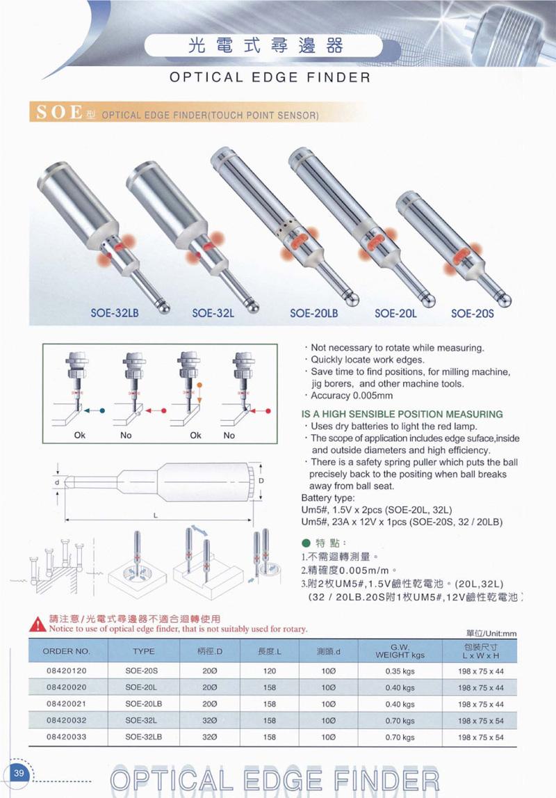 寻边器
