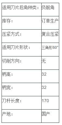 负前角外圆车刀